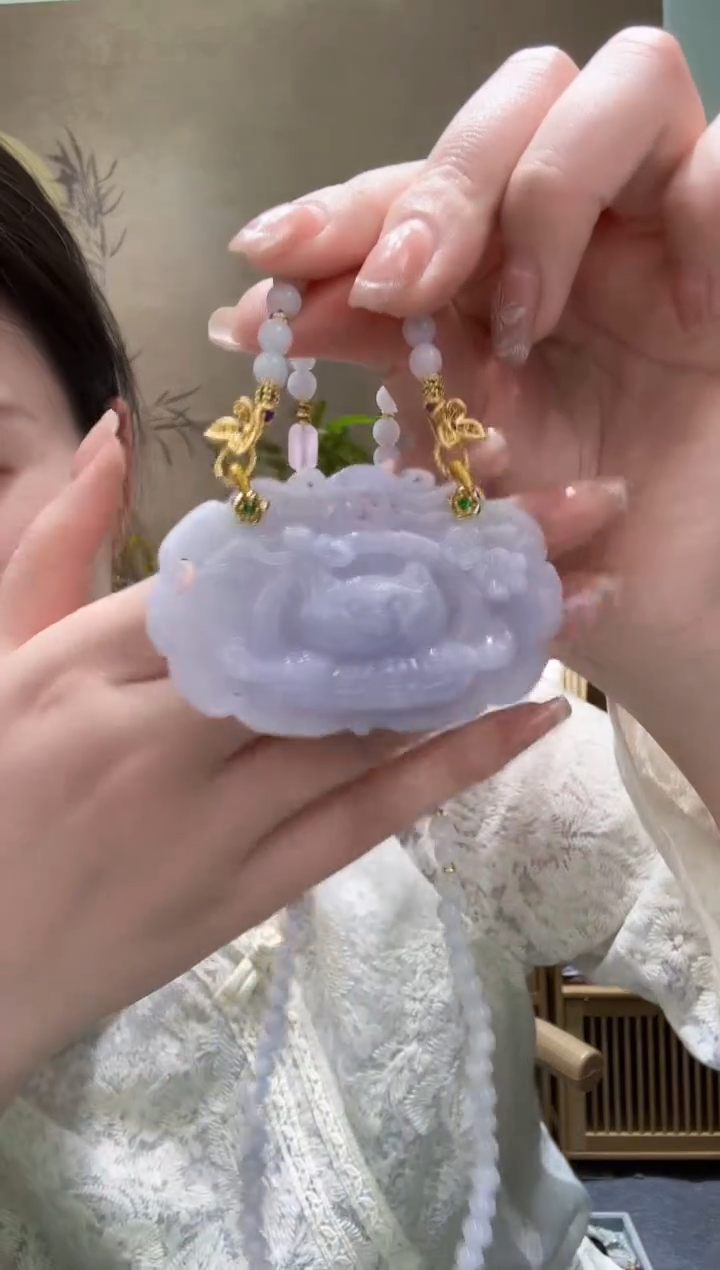 【闪购商品】翡翠未镶嵌颈饰吊坠