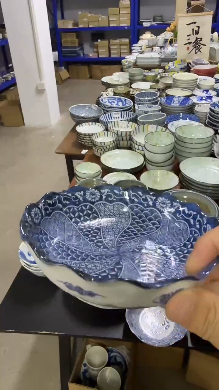 圆形日本进口餐具    15cm深钵