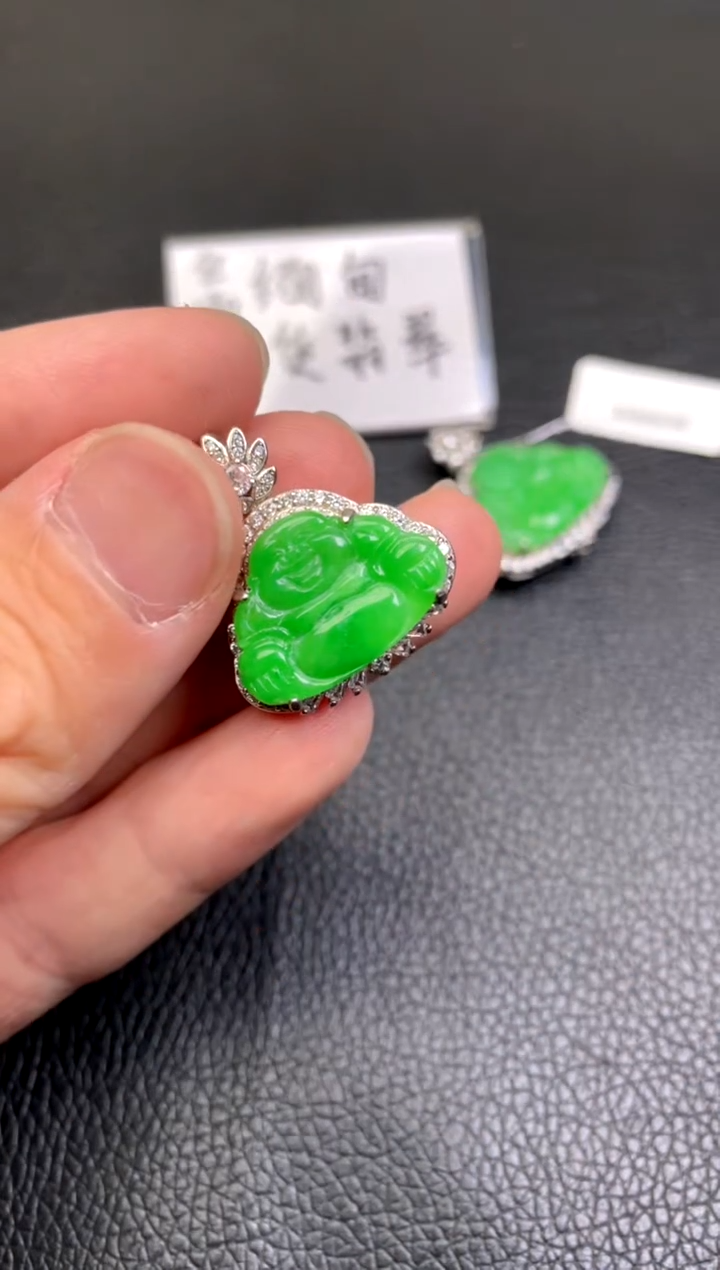 【闪购商品】翡翠银S925镶嵌吊坠(不含链)dz