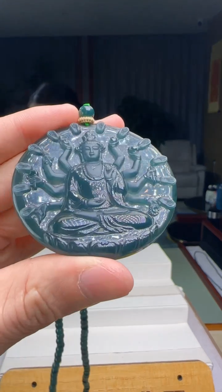 【闪购商品】翡翠吊坠(赠链)未镶嵌DY@@WS1WX27473