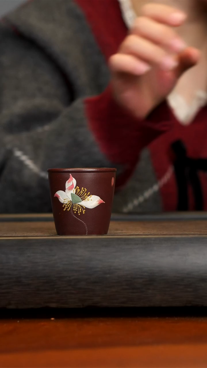 【闪购商品】紫砂茶壶紫泥荷韵杯子