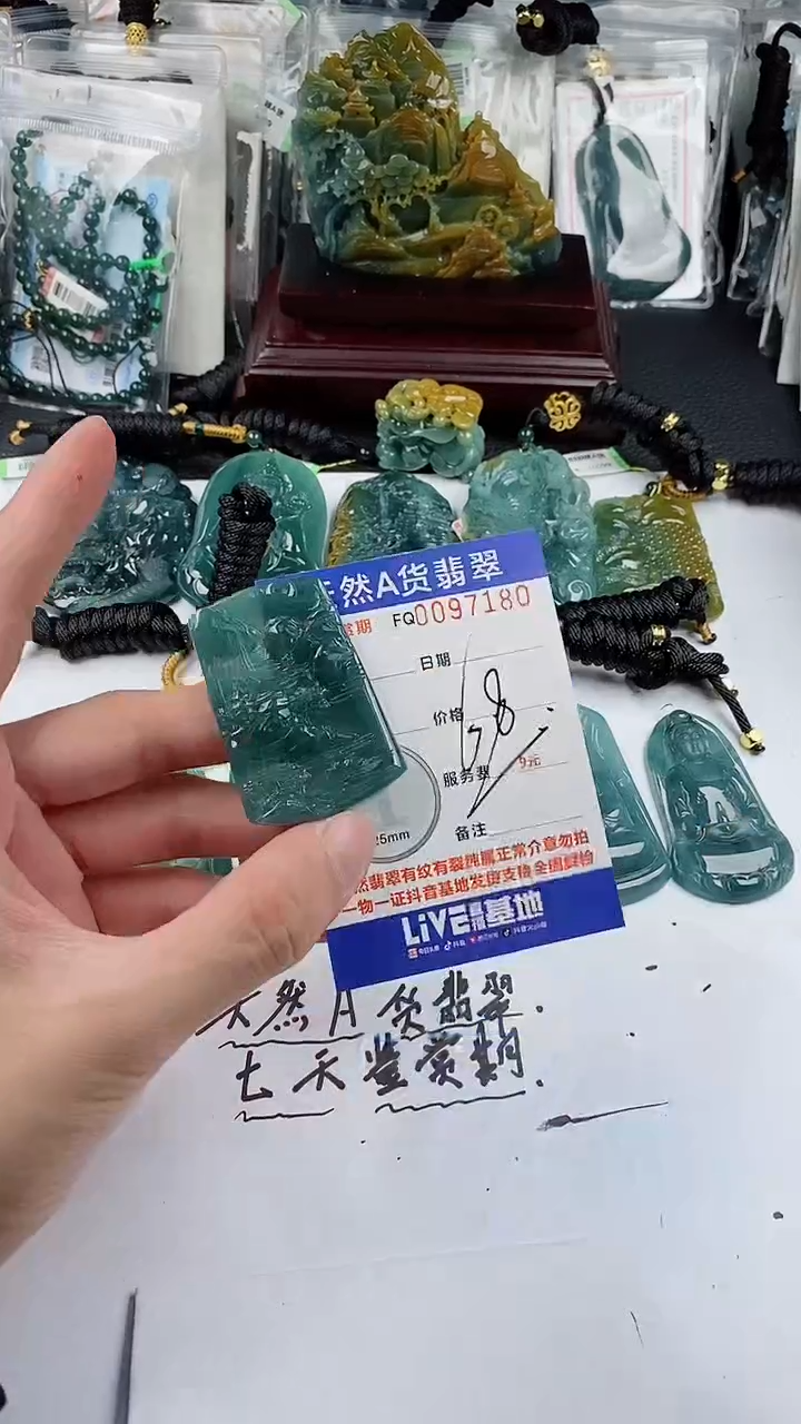 【闪购商品】翡翠颈饰未镶嵌多样性一件发货