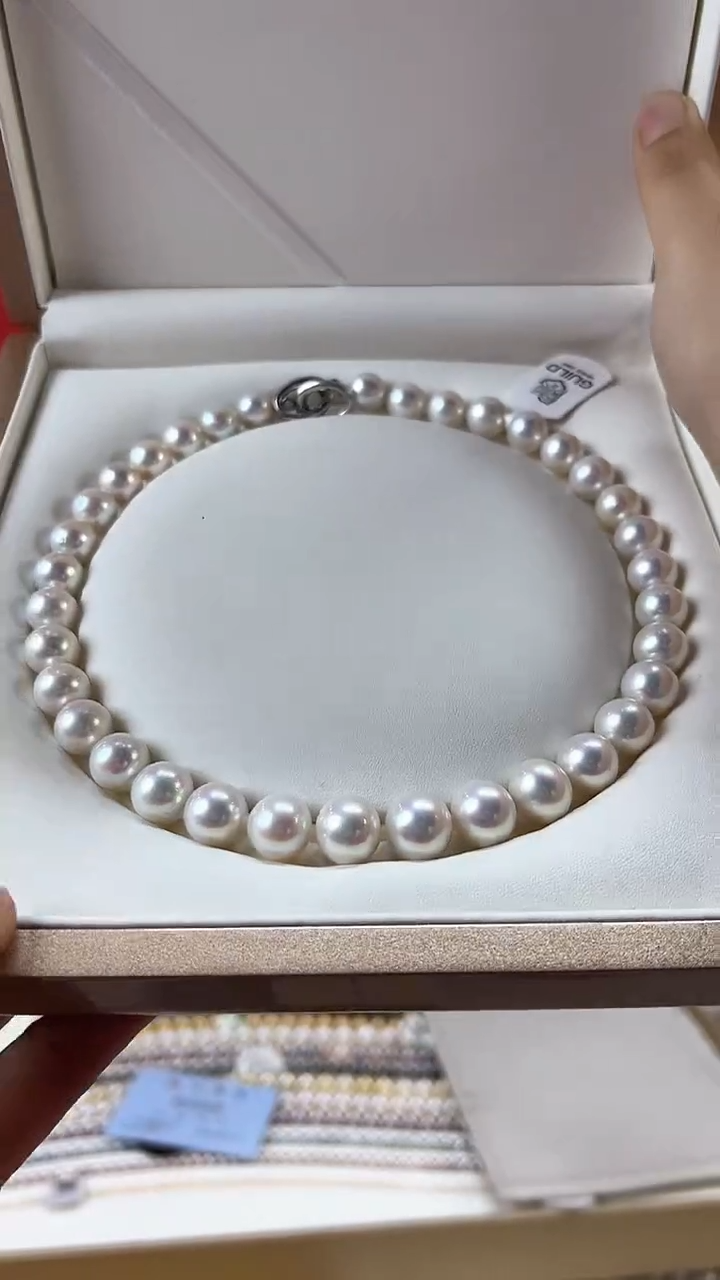 【闪购商品】淡水珍珠项链未镶嵌西子白雪全珠链