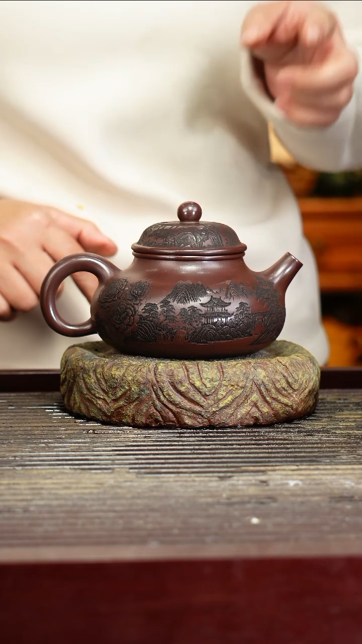 宜兴原矿紫砂壶茶壶宜兴原矿紫砂壶茶壶300C