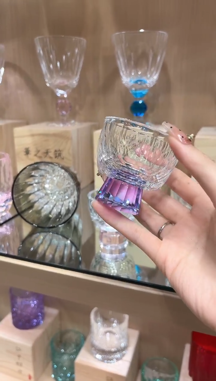 闪烁茶杯 买一送一 紫色