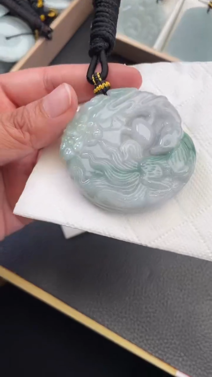 颈饰未镶嵌翡翠天然缅甸翡翠A货213