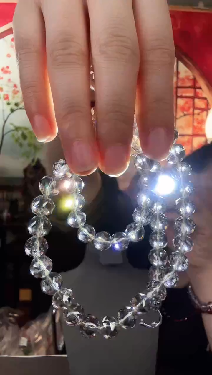 黑金龙钛银色系手串项链