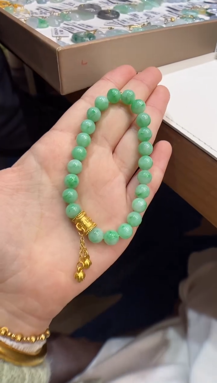 【闪购商品】翡翠手串未镶嵌手串