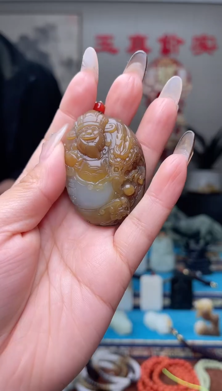 【闪购商品】和田玉挂件未镶嵌1