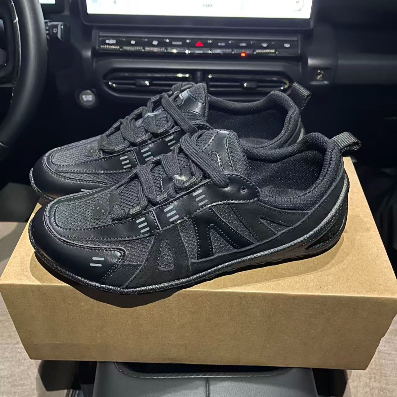 【实体发货】商务男士软底防水防滑耐磨登山德训鞋休闲鞋（胖）