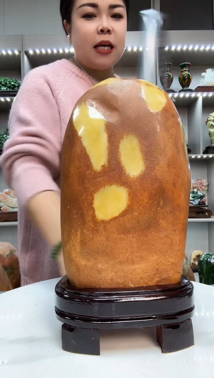 石材天然石材家居摆件办公室客厅玄关高档摆件