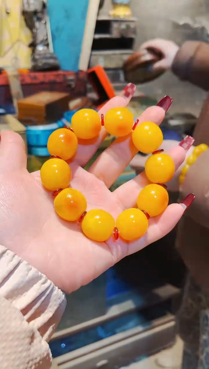 【闪购商品】蜜蜡颈饰未镶嵌七妹专属精品专属链B66