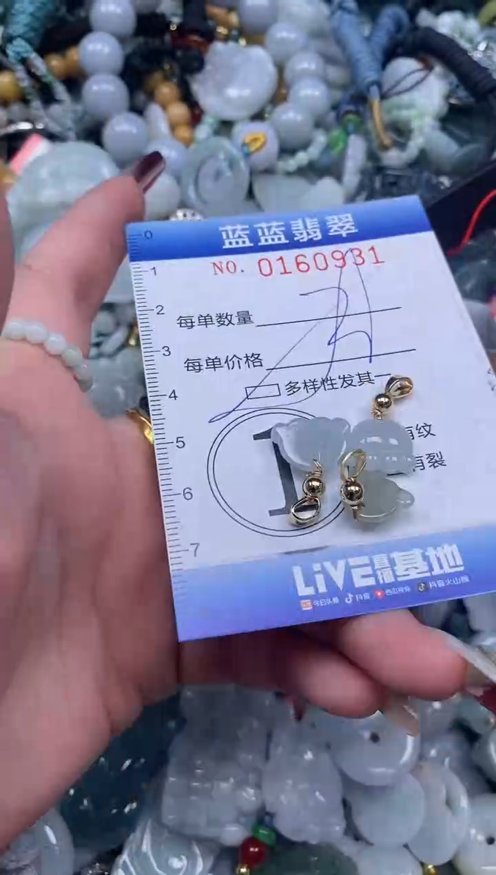 【闪购商品】翡翠颈饰未镶嵌闪购0160931多样性发其一