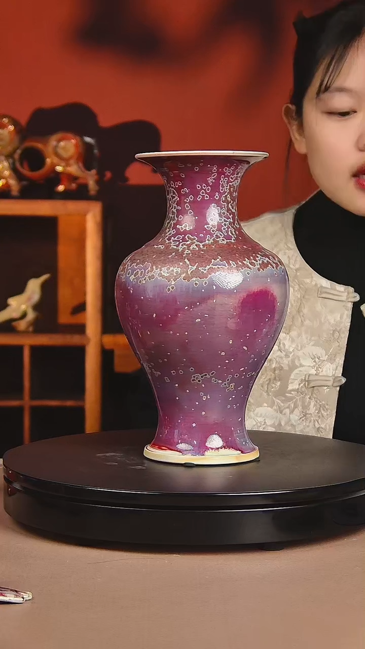 瓷片宋代五大名窑观音瓶