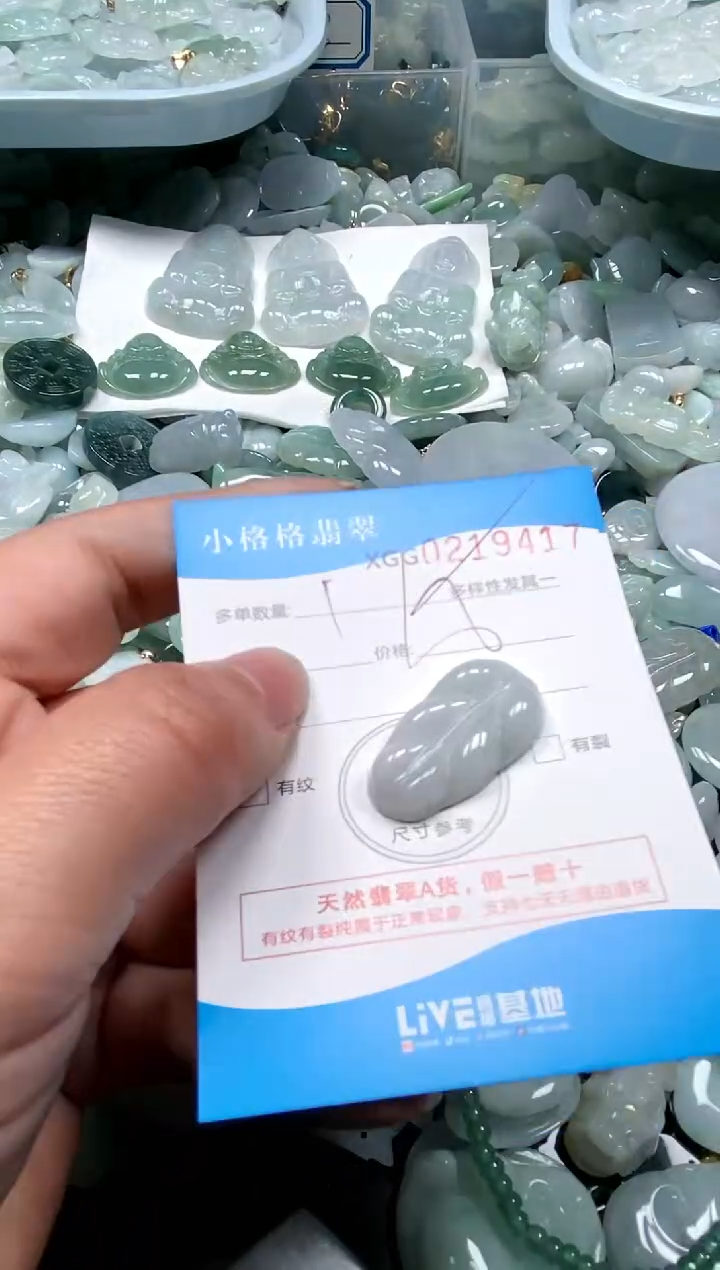 【闪购商品】翡翠颈饰未镶嵌闪购商品0219417