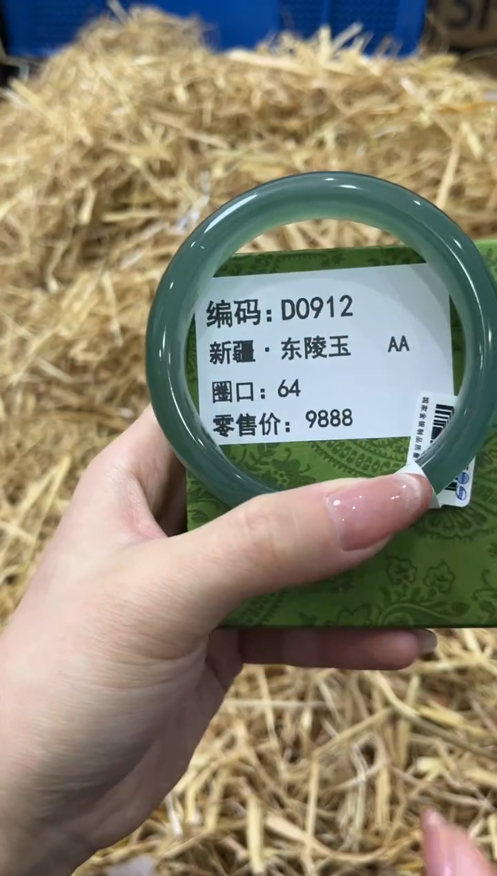 未镶嵌手镯石英质玉D0912