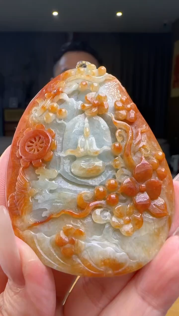【闪购商品】翡翠颈饰未镶嵌YJ@@960Q3J14758