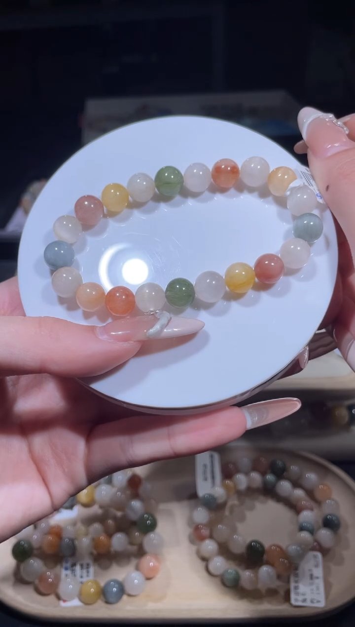 【闪购商品】水晶手链未镶嵌235号多样性发货一L 9+