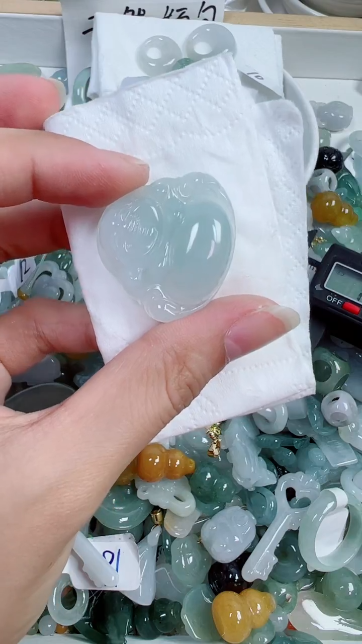 散珠翡翠317号链接，A货翡翠