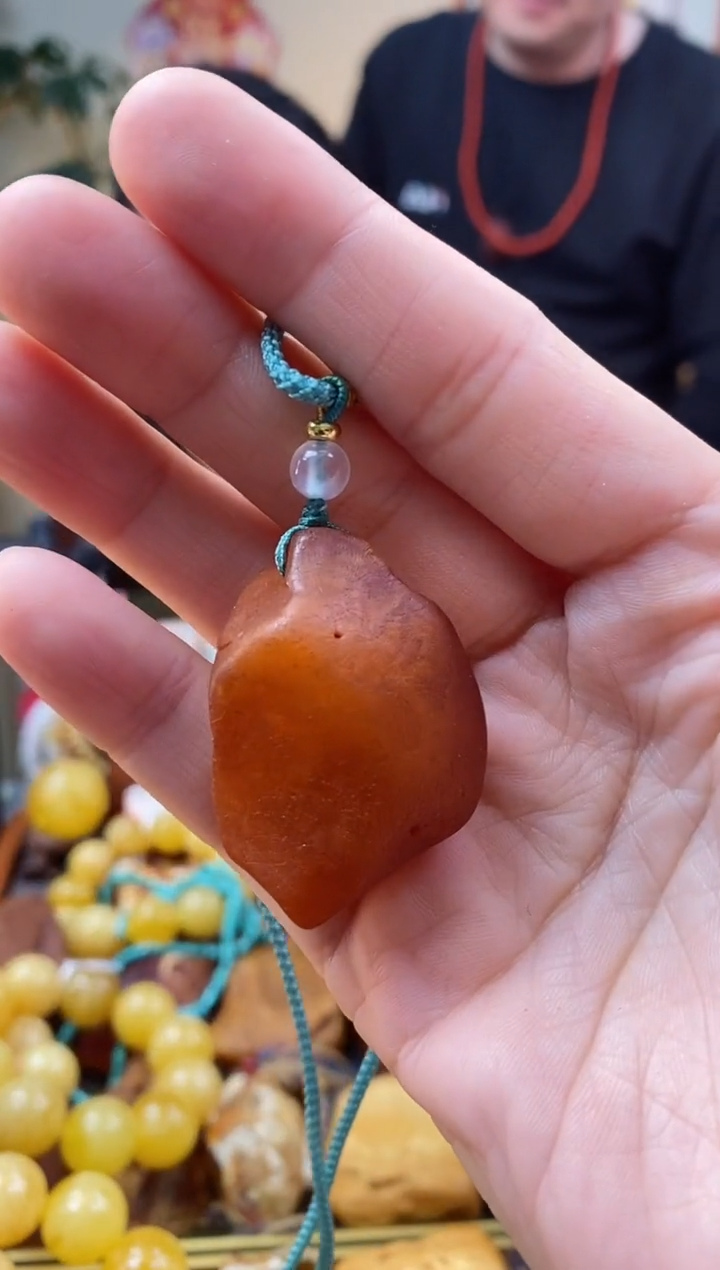 【闪购商品】蜜蜡颈饰未镶嵌吊坠