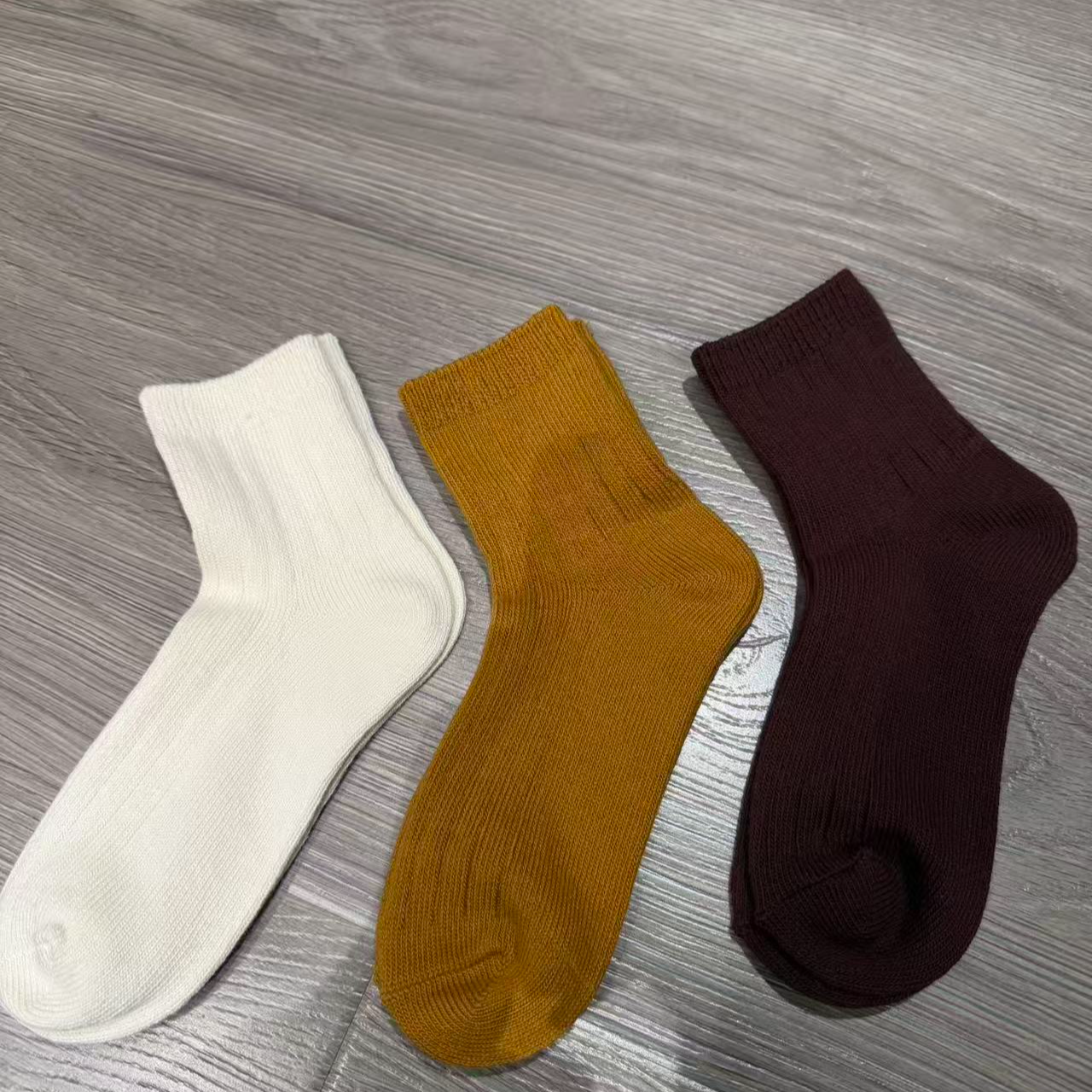 5双装 小短袜秋冬款