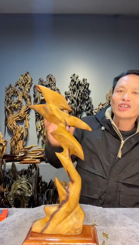 【闪购商品】金丝楠金丝楠小叶桢楠随行摆件26