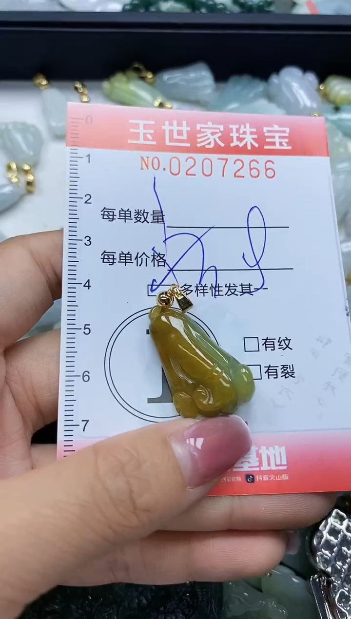 【闪购商品】翡翠颈饰未镶嵌闪购0207266