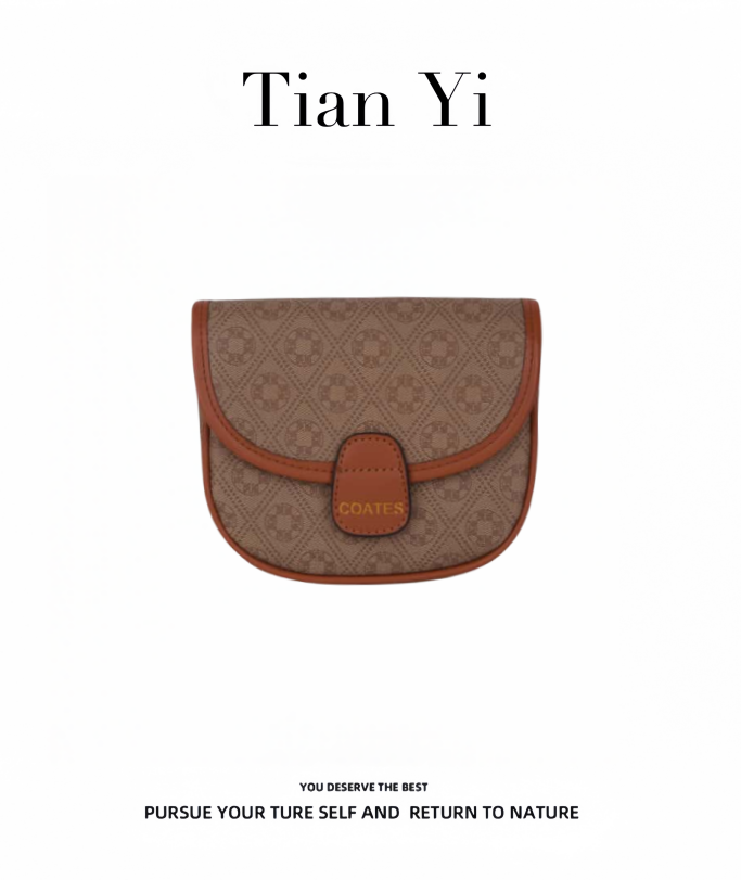 【Tian Yi渠道货】-2025新款轻奢单肩斜跨包 1888 12*5*14