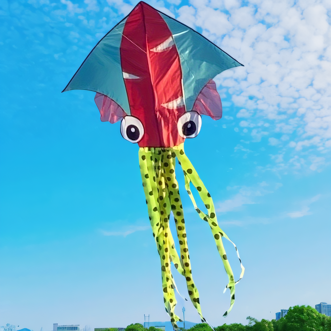 【立体八爪章鱼】国潮儿童微风易飞成人大人潍坊高档风筝特大号