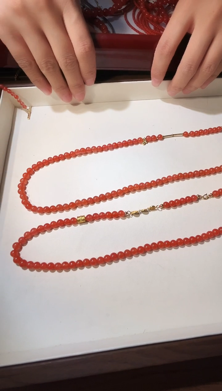 未镶嵌项链南红玛瑙南红项链