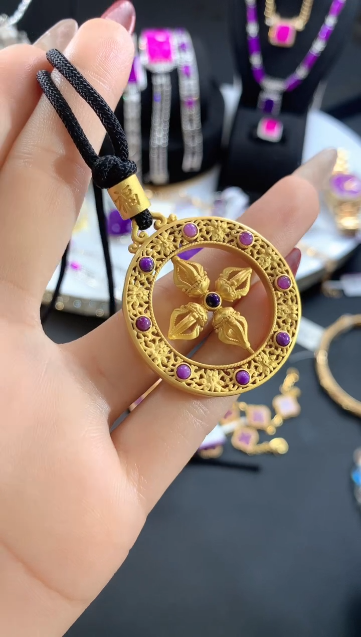 【闪购商品】苏纪石（舒俱来）.银S925镶嵌舒俱来吊坠