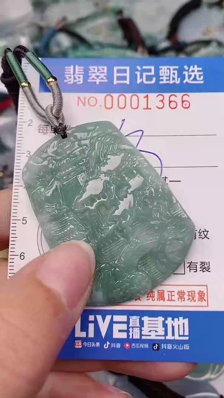 【闪购商品】翡翠颈饰未镶嵌00001366