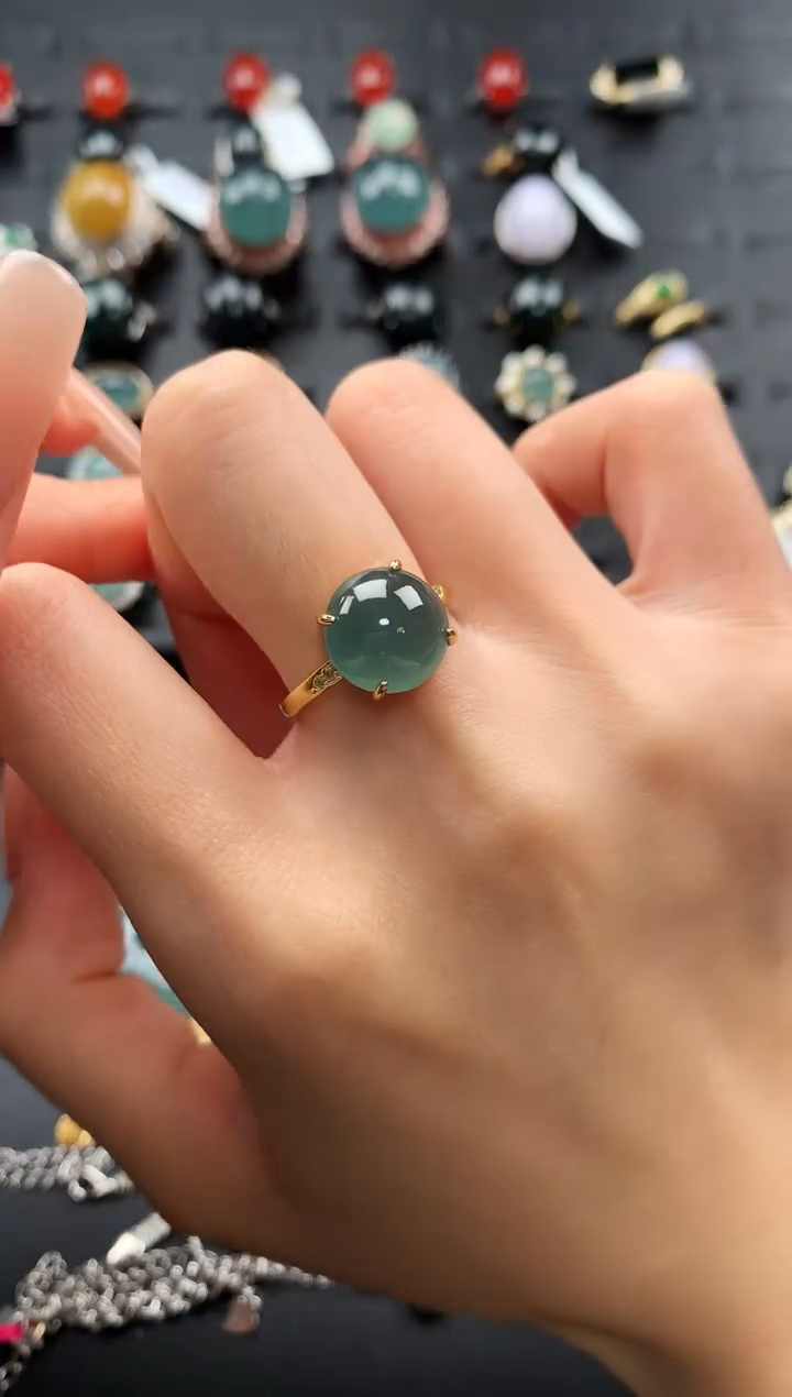 【闪购商品】翡翠戒指未镶嵌569356347474