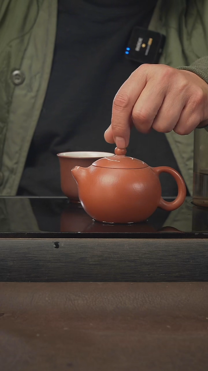 茶壶紫砂阿南慕古器 3  朱泥 微微瑕