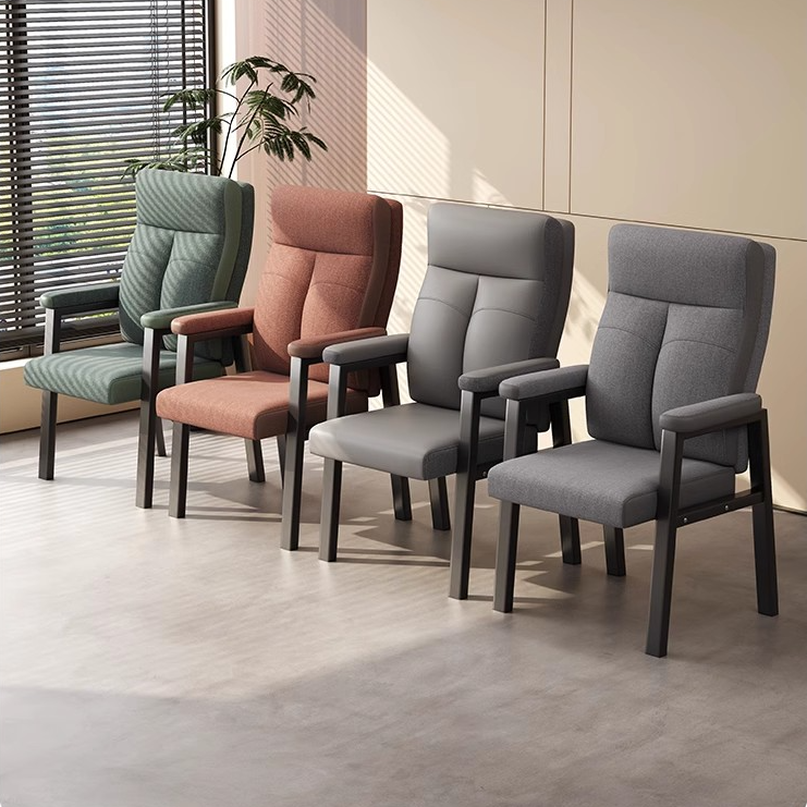 棋牌室专用猫爪皮麻将椅茶室家用舒适高弹久坐高档棋牌椅会客椅子