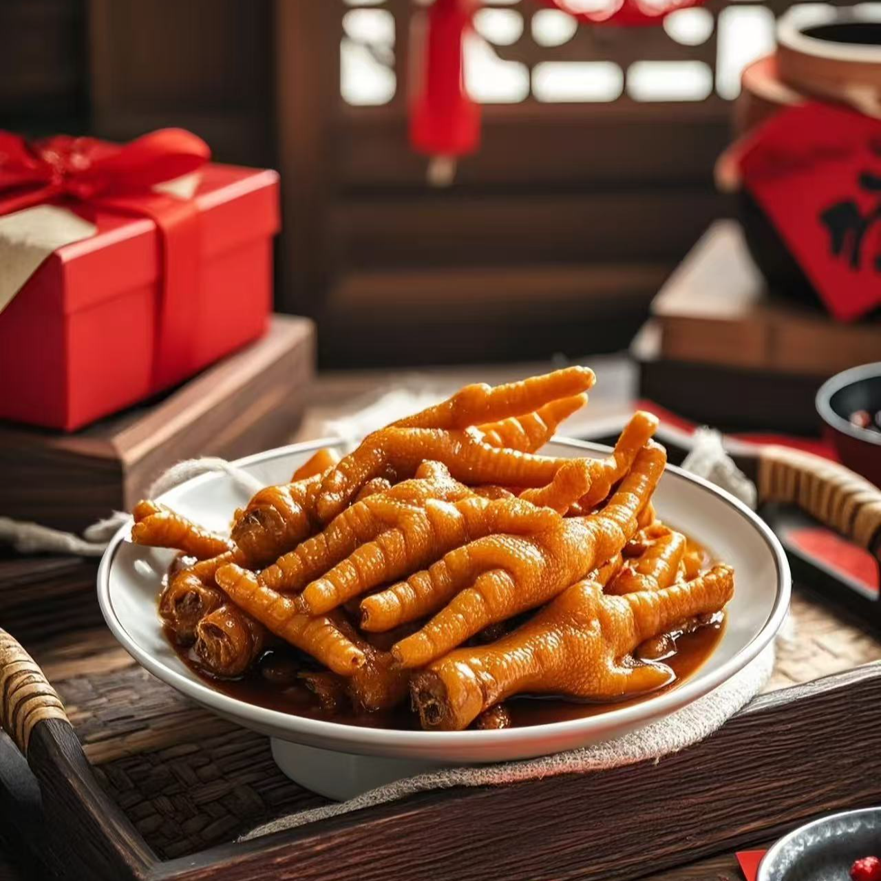 （掌大肉多）6个卤鸡爪