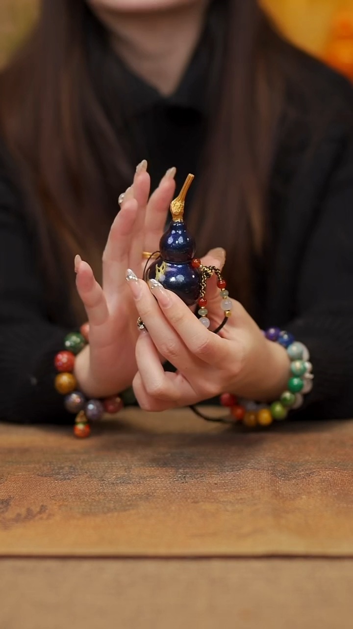 【闪购商品】139宴禾堂大漆脖挂葫芦68