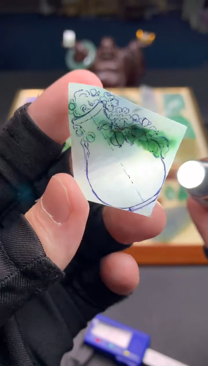 未镶嵌定制翡翠天然翡翠裸石（包工）