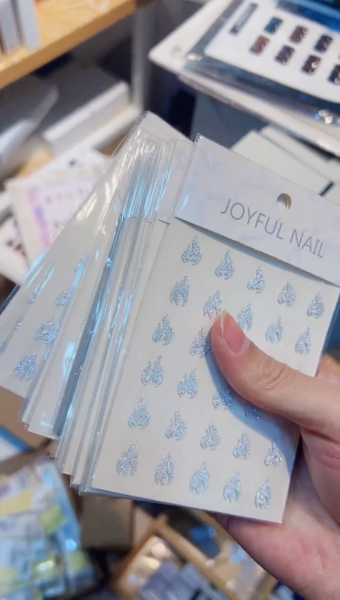 52  美甲贴纸10张随机