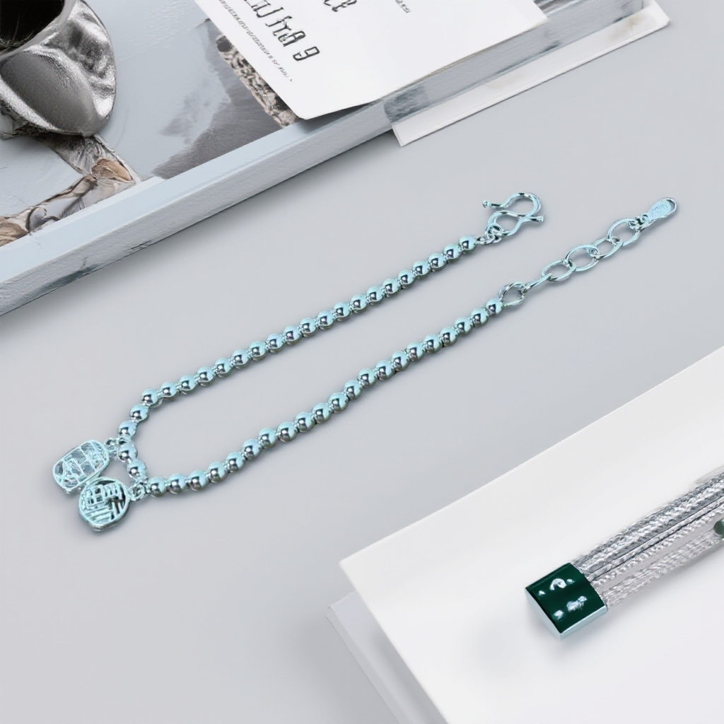 【抓紧处理】ins风气质女款生肖挂饰 D607 平安福珠珠