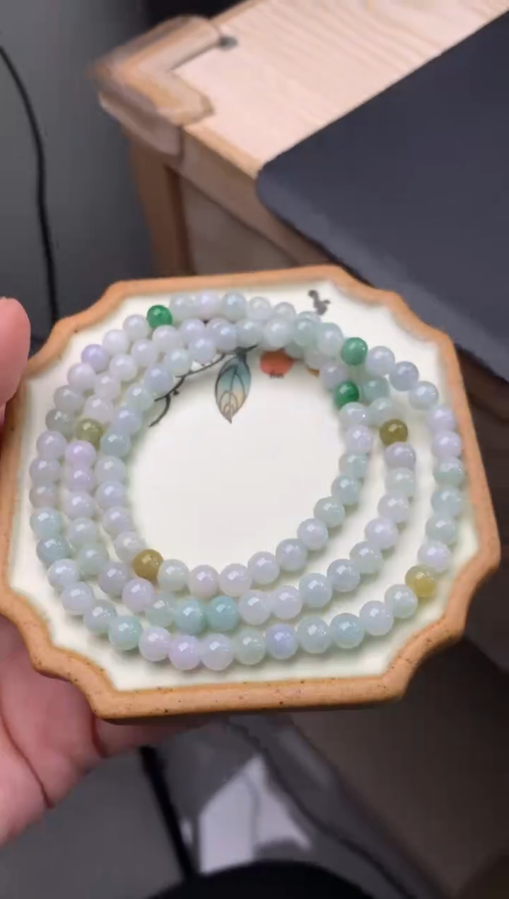 【闪购商品】翡翠手链未镶嵌天然翡翠手串03