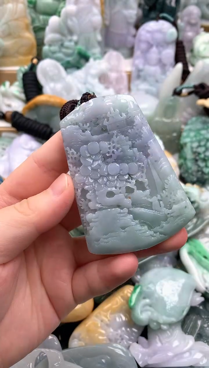 吊坠(不含链)未镶嵌翡翠1