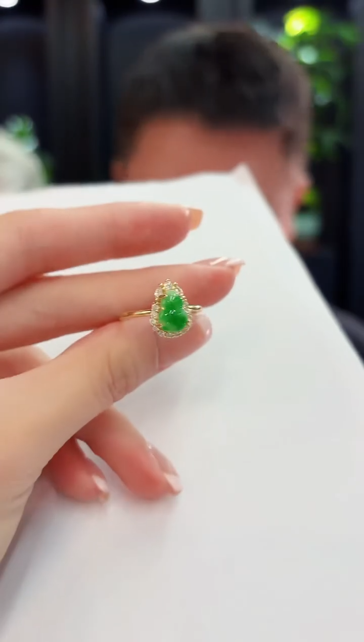 未镶嵌戒指翡翠缅料A货/支持复检/一件