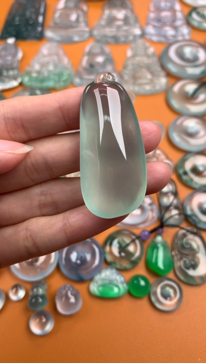 【闪购商品】翡翠颈饰未镶嵌48-22.4-11.3