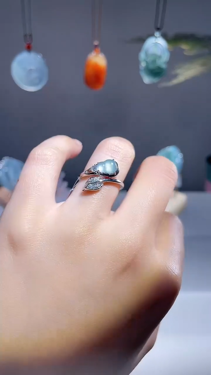 颈饰未镶嵌翡翠戒指多样性发1