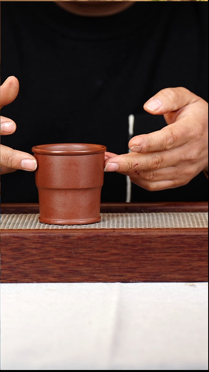 茶杯紫砂主人杯150CC底槽青-089