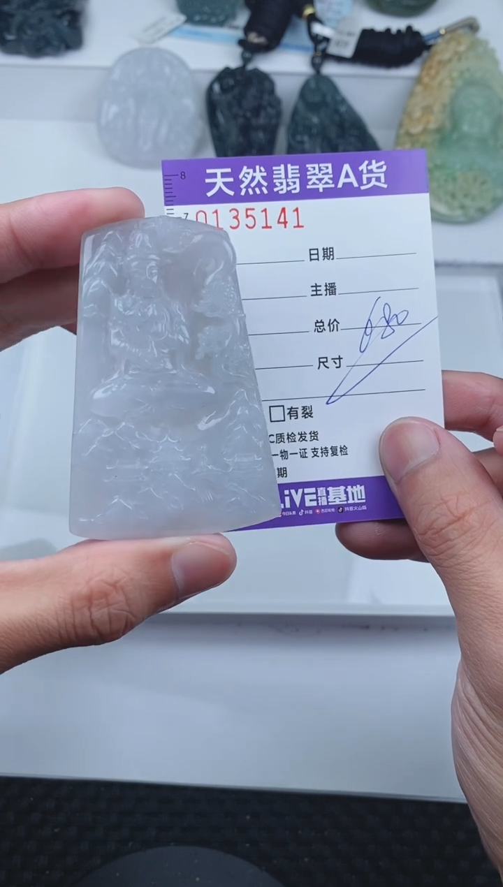 【闪购商品】翡翠颈饰未镶嵌       141