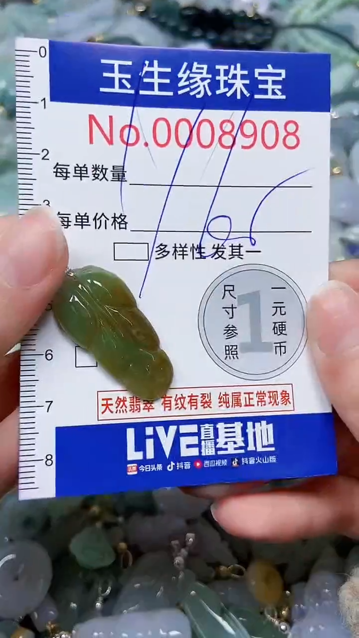 【闪购商品】翡翠颈饰未镶嵌闪购00008908