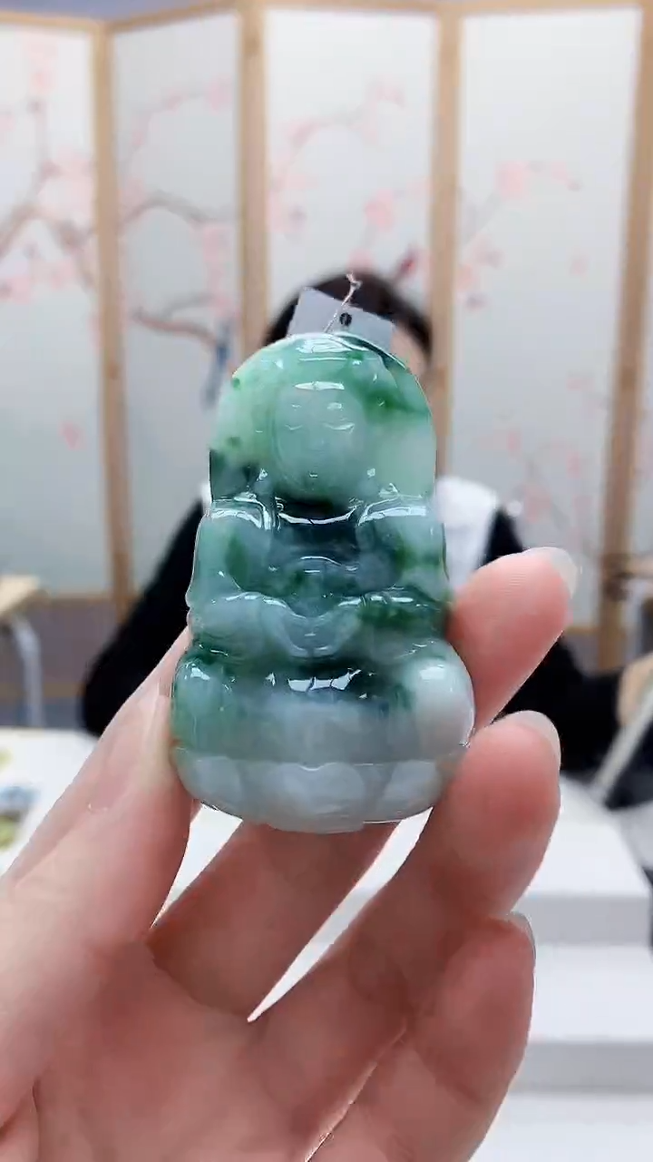 未镶嵌定制翡翠5160ry-毛货挂件86