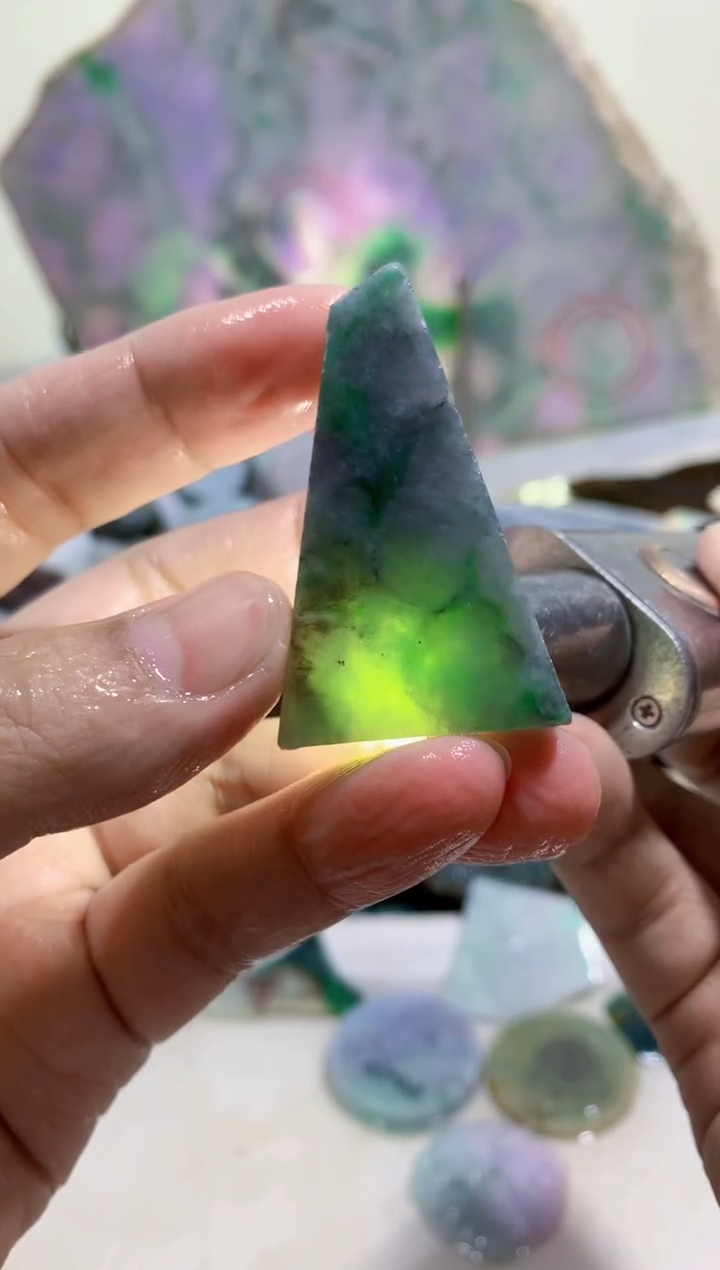 裸石翡翠0蒙0翡翠珠宝48